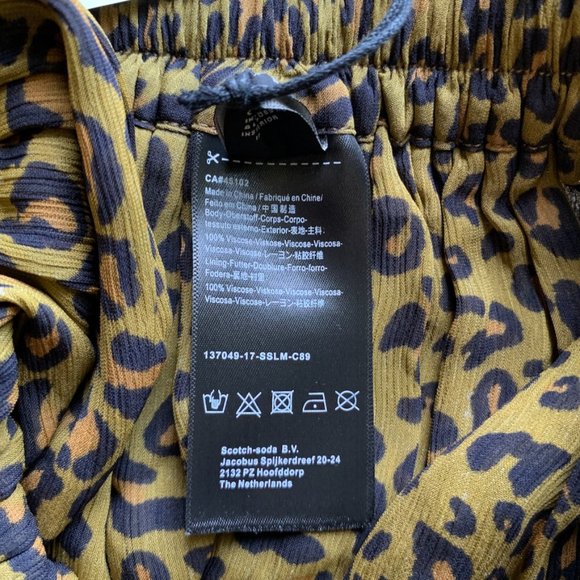 MAISON SCOTCH. Leopard Mini! - Picture 5 of 7